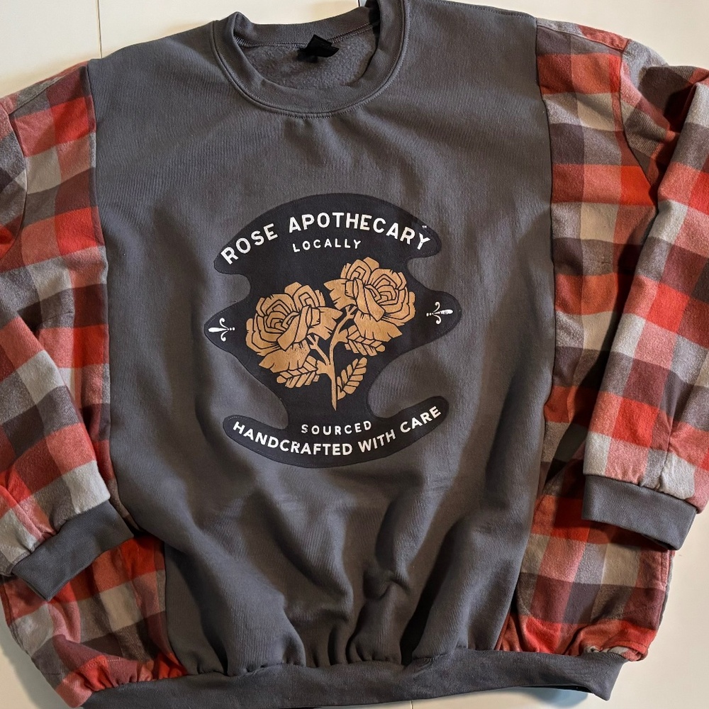 Handmade oversized sweatshirt
